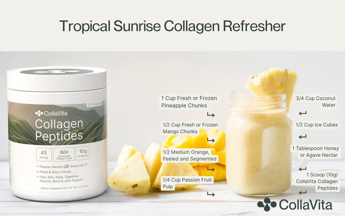 CollaVita Tropical Sunrise Collagen Refresher
