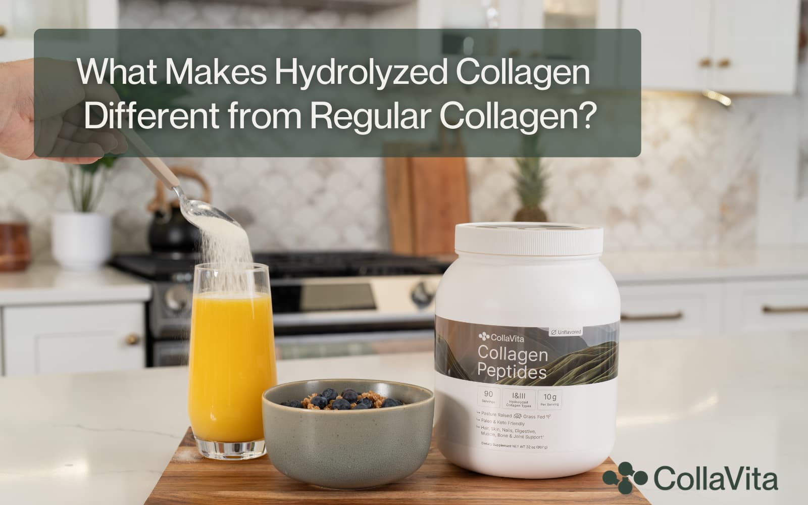 What Makes Hydrolyzed Collagen Different from Regular Collagen?