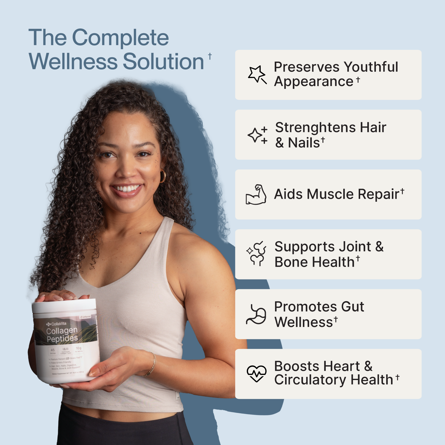 CollaVita Collagen Peptides 90 Servings - 32 oz (907 g)